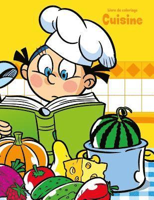 bokomslag Livre de coloriage Cuisine 1