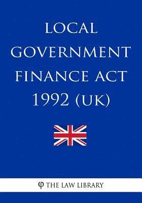 Local Government Finance Act 1992 1