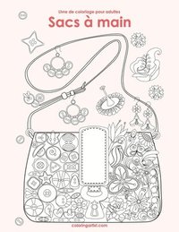 bokomslag Livre de coloriage pour adultes Sacs à main 1