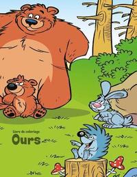 bokomslag Livre de coloriage Ours 3 & 4