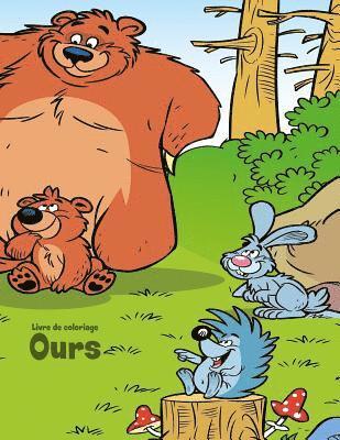 bokomslag Livre de coloriage Ours 3 & 4