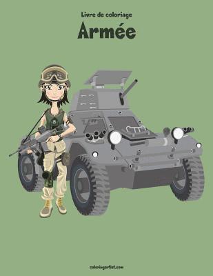 bokomslag Livre de coloriage Armée 1