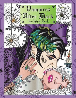 Vampires After Dark: Coloring Book 1