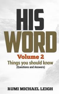 bokomslag HIS WORD &quot;Volume 2&quot;