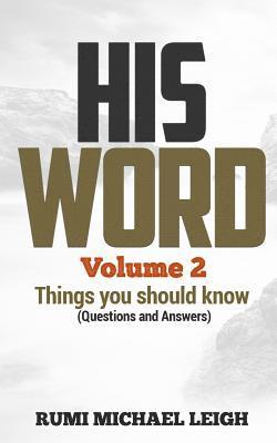 HIS WORD &quot;Volume 2&quot; 1