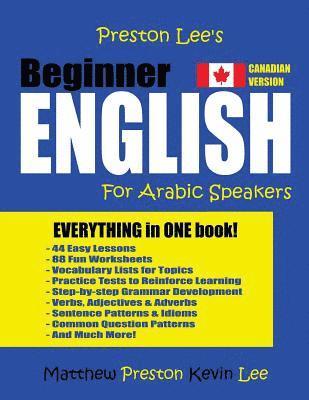 Kevin Lee, Matthew Preston - Preston Lee's Beginner English For Arabic Speakers (Canadian Version), Häftad