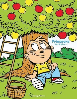 bokomslag Primavera Libro da Colorare 1