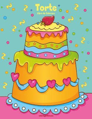 bokomslag Torte Libro da Colorare 1