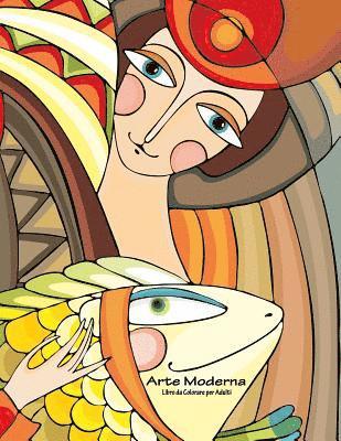 bokomslag Arte Moderna Libro da Colorare per Adulti 1
