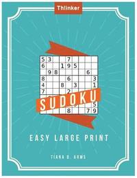 bokomslag Sudoku Easy Large Print: Puzzles & Games - Hard, Over 1200+ Puzzles -: Large 8.5x11 inch 220 p. Sudoku book