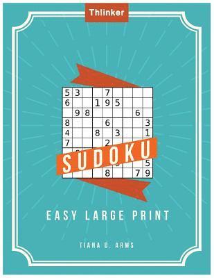 bokomslag Sudoku Easy Large Print: Puzzles & Games - Hard, Over 1200+ Puzzles -: Large 8.5x11 inch 220 p. Sudoku book