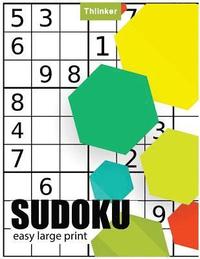 bokomslag Sudoku Easy Large Print: Puzzles & Games - Easy, Over 1200+ Puzzles -: Large 8.5x11 inch 220 p. Sudoku book