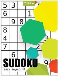 bokomslag Sudoku Easy Large Print: Puzzles & Games - Easy, Over 1200+ Puzzles -: Large 8.5x11 inch 220 p. Sudoku book