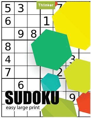 Sudoku Easy Large Print: Puzzles & Games - Easy, Over 1200+ Puzzles -: Large 8.5x11 inch 220 p. Sudoku book 1