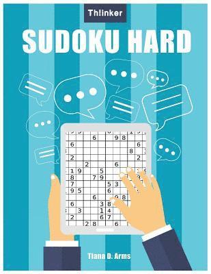 bokomslag Sudoku Hard: Puzzles & Games - Hard, Over 1200+ Puzzles -: Large 8.5x11 inch 220 p. Sudoku book