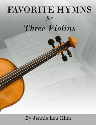 bokomslag Favorite Hymns for Three Violins