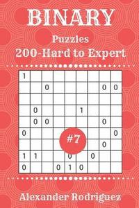 bokomslag Binary Puzzles - 200 Hard to Expert 9x9 vol. 7