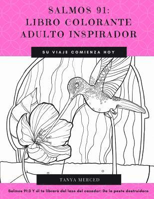 bokomslag Salmos 91: Libro de Colorear de Adultos Inspirador