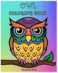 bokomslag Owl Coloring Book
