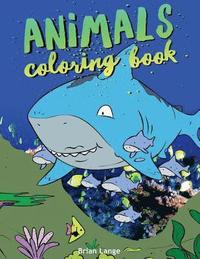 bokomslag Animals coloring book: Animal coloring book for kids (age 3-8)