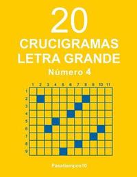 bokomslag 20 Crucigramas Letra Grande - N. 4