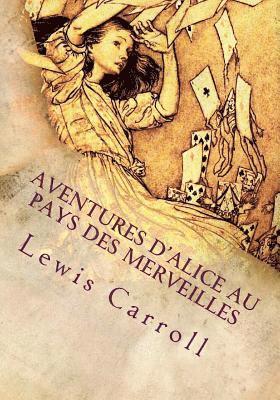 bokomslag Aventures d'Alice au pays des merveilles