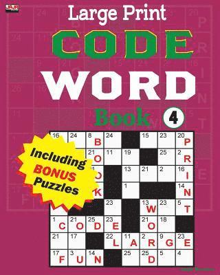 Large Print CODE WORD Book 4 1