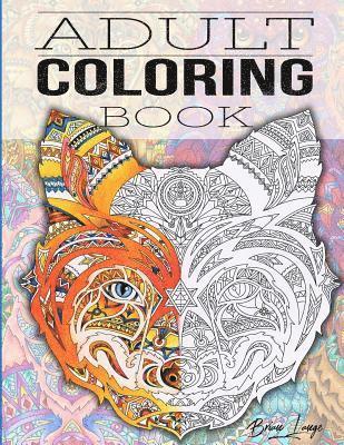 Adult Coloring Book: Stress Relieving Animal Designs 1