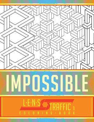 Jim Black - Impossible Coloring Book - LENS Traffic: 8.5 x 11 (21.59 x 27.94 cm), Häftad
