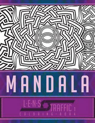 Jim Black - Mandala Coloring Book - LENS Traffic: 8.5 x 11 (21.59 x 27.94 cm), Häftad