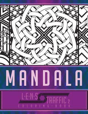 Jim Black - Mandala Coloring Book - LENS Traffic: 8.5 x 11 (21.59 x 27.94 cm), Häftad