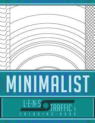 Jim Black - Minimalist Coloring Book - LENS Traffic: 8.5 x 11 (21.59 x 27.94 cm), Häftad