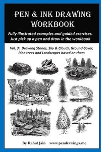 bokomslag Pen & Ink Drawing Workbook vol 3: Learn to Draw Pleasing Pen & Ink Landscapes