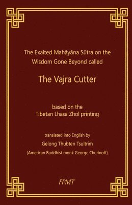 bokomslag Vajra Cutter Sutra English
