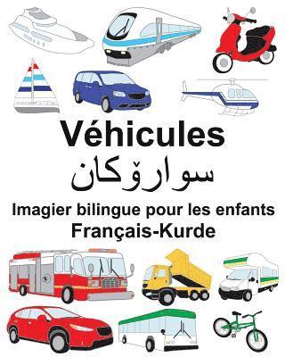 Français-Kurde Véhicules Imagier bilingue pour les enfants 1