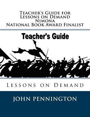 Teacher's Guide for Lessons on Demand Nimona National Book Award Finalist: Lessons on Demand 1
