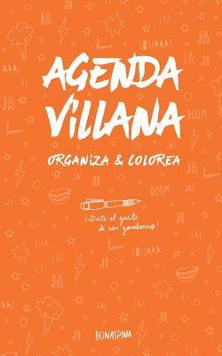 Agenda Villana: Organiza y Colorea 1