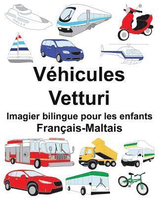 Français-Maltais Véhicules/Vetturi Imagier bilingue pour les enfants 1