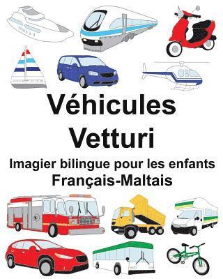 Français-Maltais Véhicules/Vetturi Imagier bilingue pour les enfants 1