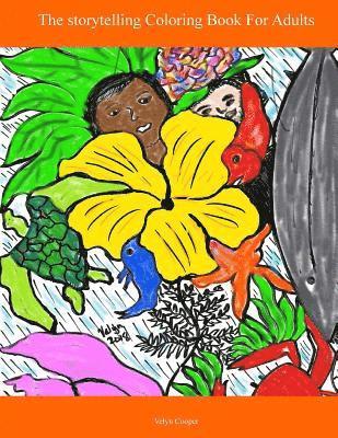 The Storyteller Coloring Book For Adults
