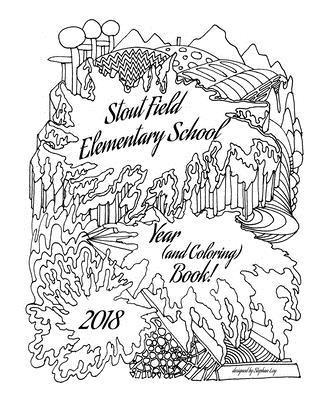 bokomslag Stout Field Elementary School Year (and Coloring) Book 2018