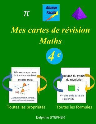 Mes cartes de révision Maths 4e 1