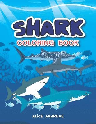 bokomslag Shark Coloring Book: Book for Kids Ages 2-4