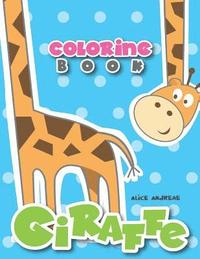 bokomslag Giraffe Coloring Book: Book for Kids Ages 2-4