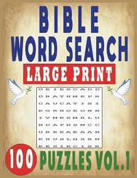 bokomslag Bible Word Search Large Print 100 Puzzles Vol.1