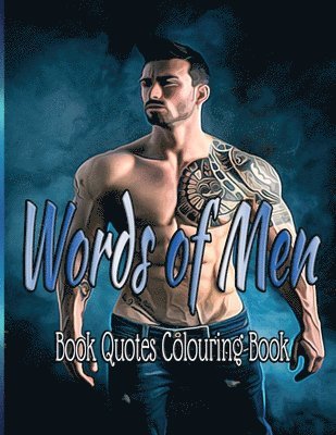 bokomslag Words Of Men: Book Quotes Colouring Book