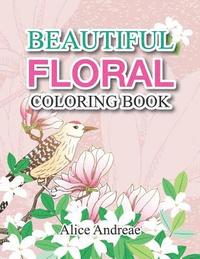 bokomslag Floral Coloring Book: coloring and activity books for kids ages 4-8