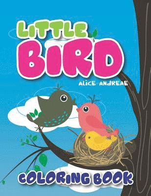 bokomslag Bird Coloring Book: coloring and activity books for kids ages 4-8