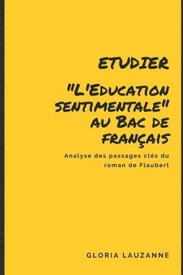bokomslag Etudier L'Education sentimentale au Bac de français: Analyse