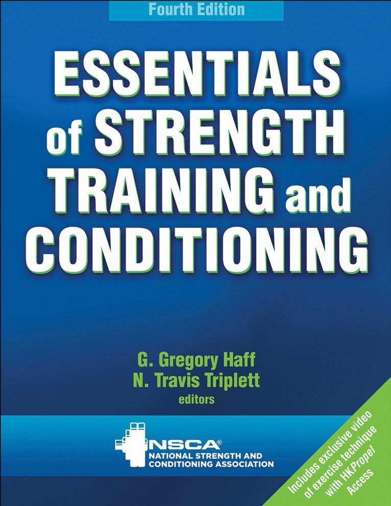 Essentials of Strength Training and Conditioning 1